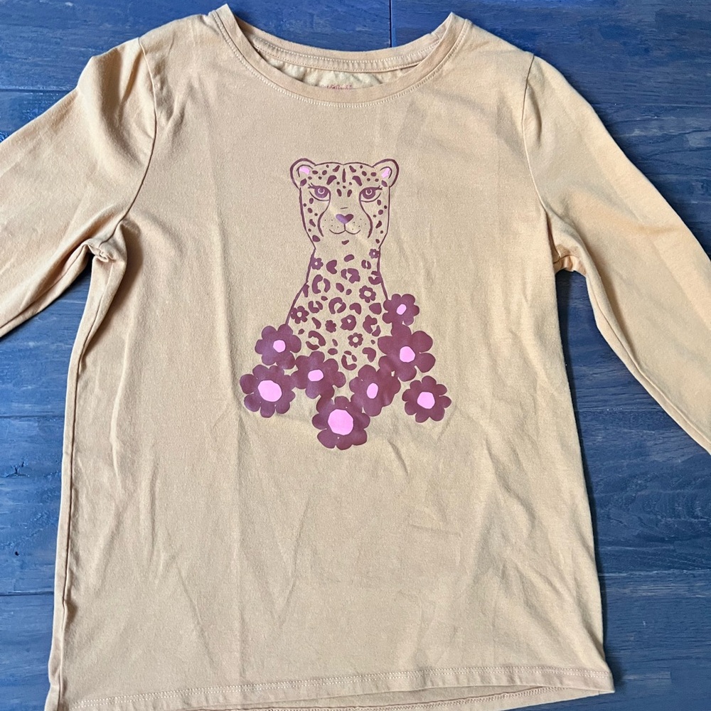 Cat & Jack Cheatah Long-Sleeve Tee